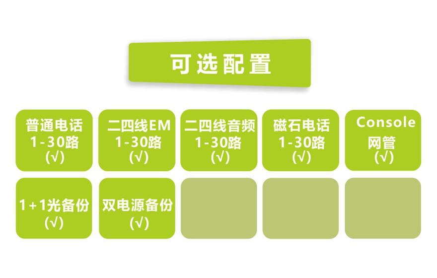 飞畅科技-30路电话 E1复用 (1U 机架式)