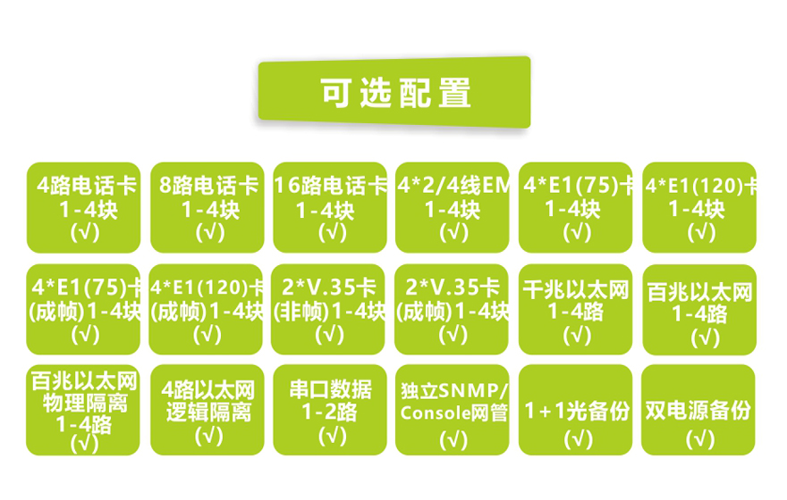 飞畅科技-19英寸1U 模块化多业务电话光端机